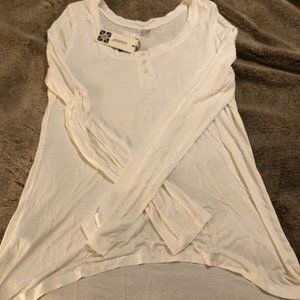 Leshop Long sleeve white shirt